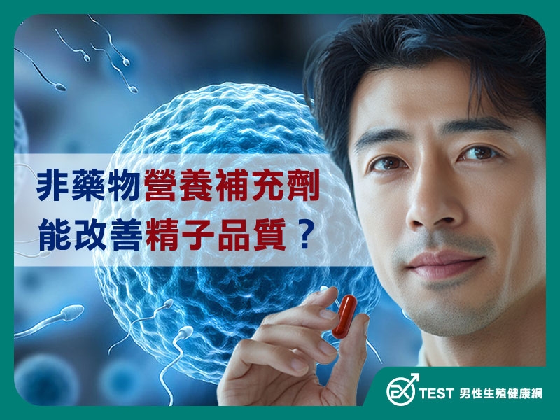 非藥物營養補充劑對精子品質改善的影響：科學證據與實踐建議