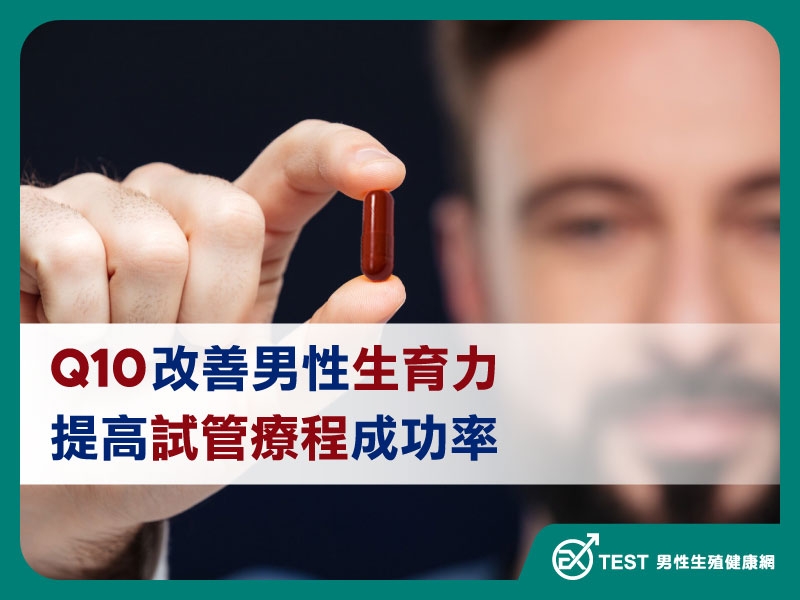 輔酶 Q10 改善男性生育力以及提高試管嬰兒療程成功率的效果